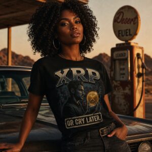 XRP or Cry Later — Unisex XRP Crypto Tee