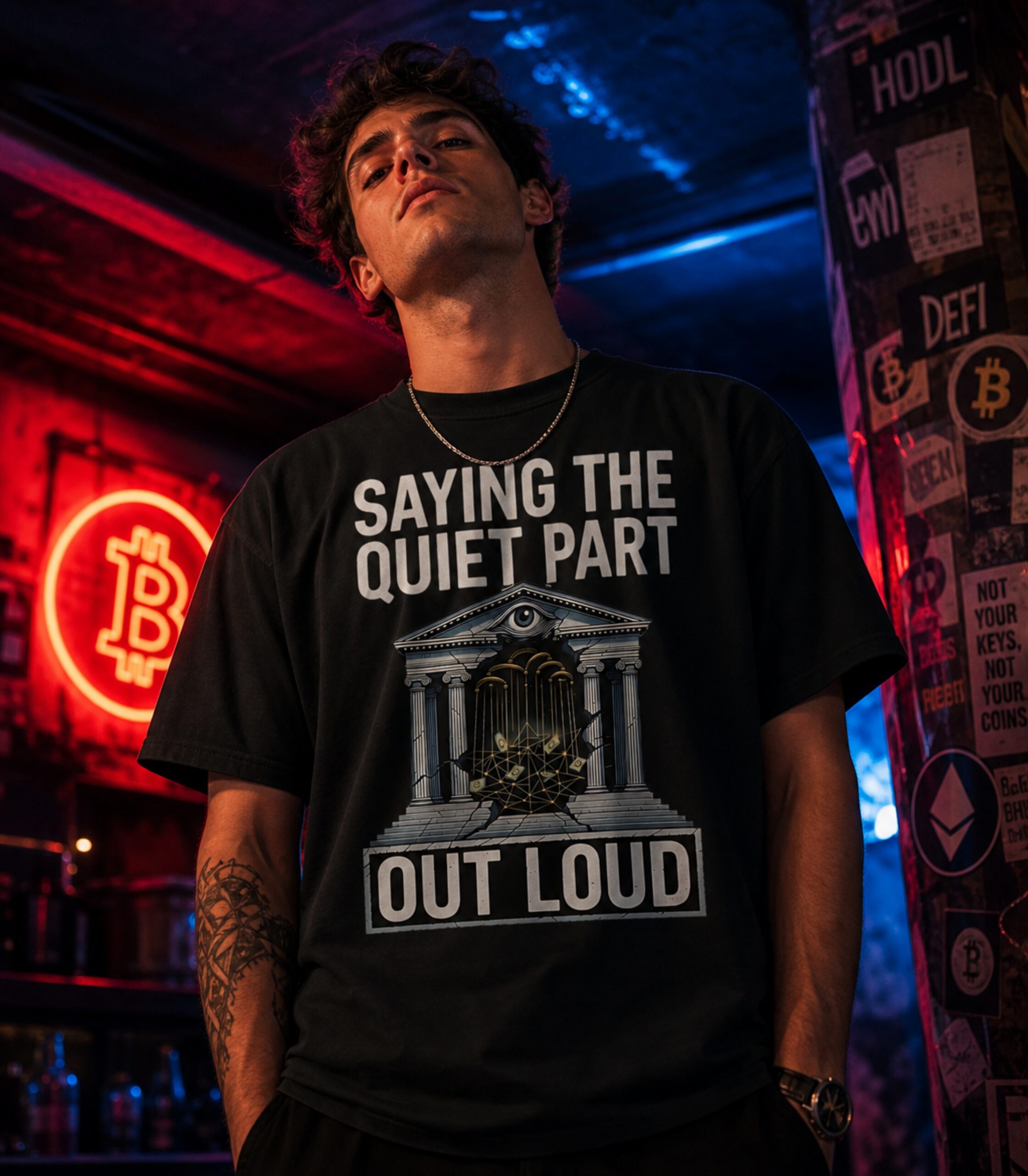 Quiet Part Out Loud Tee - Image 2