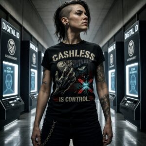 Cashless Is Control Tee