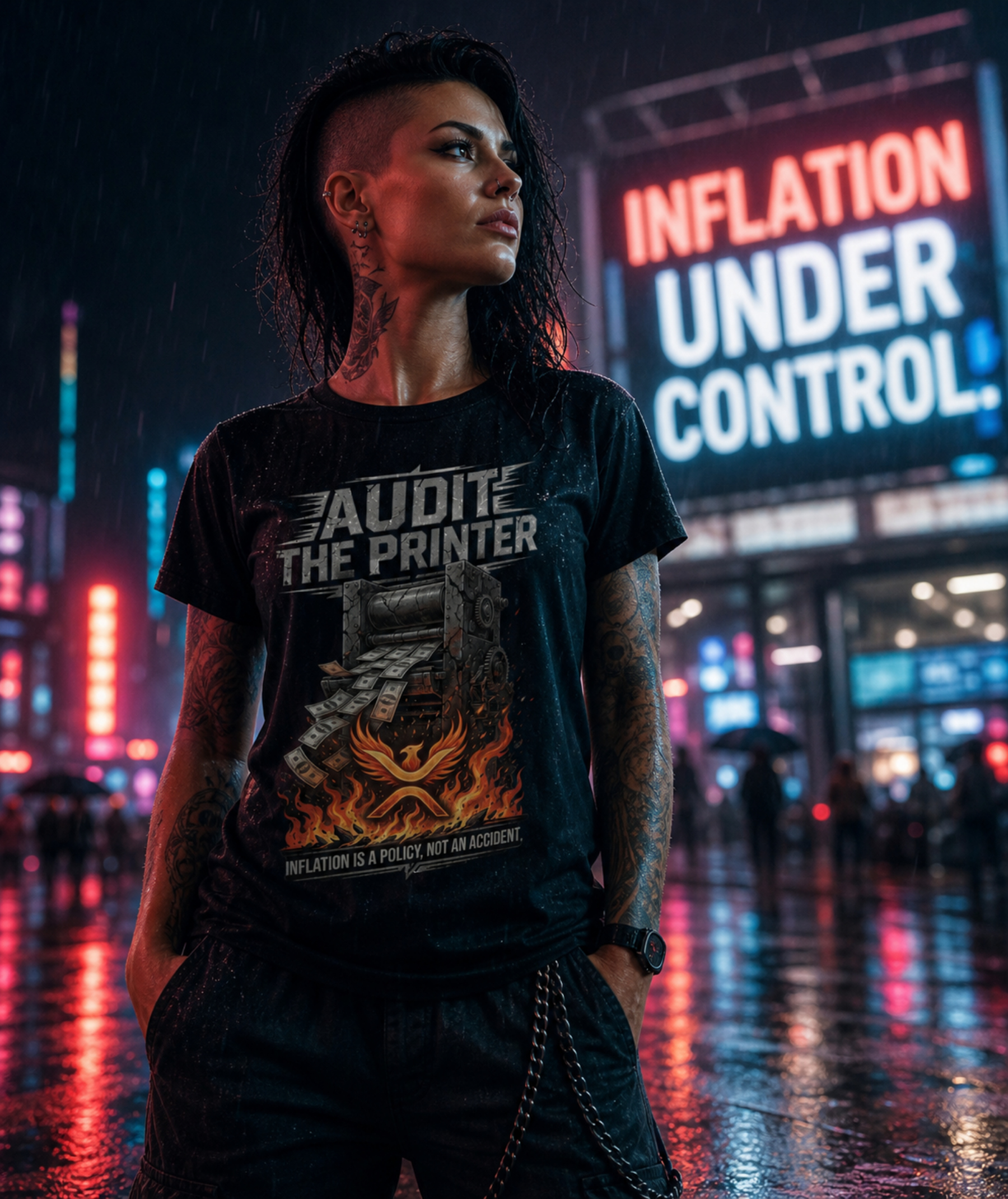 Audit the Printer Tee - Image 3
