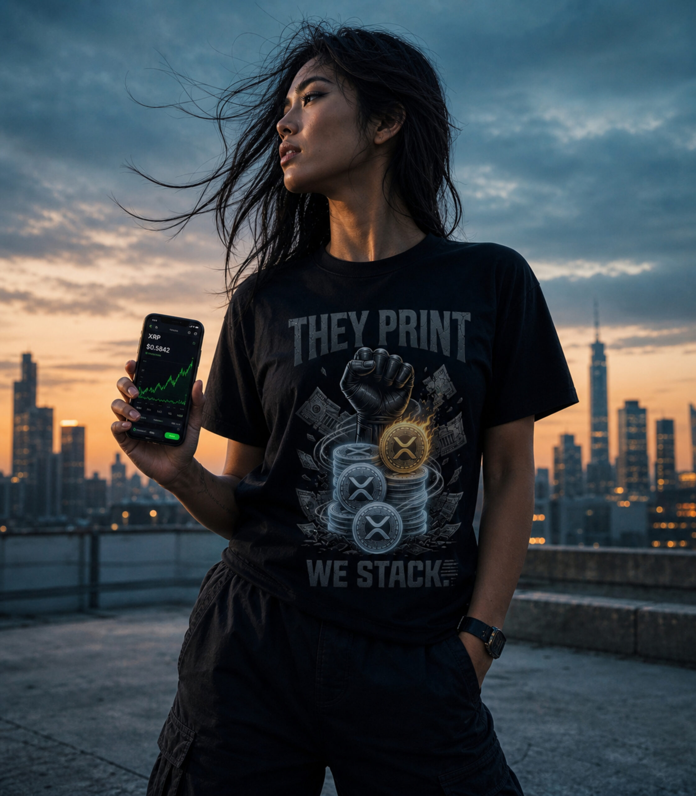 They Print, We Stack Tee